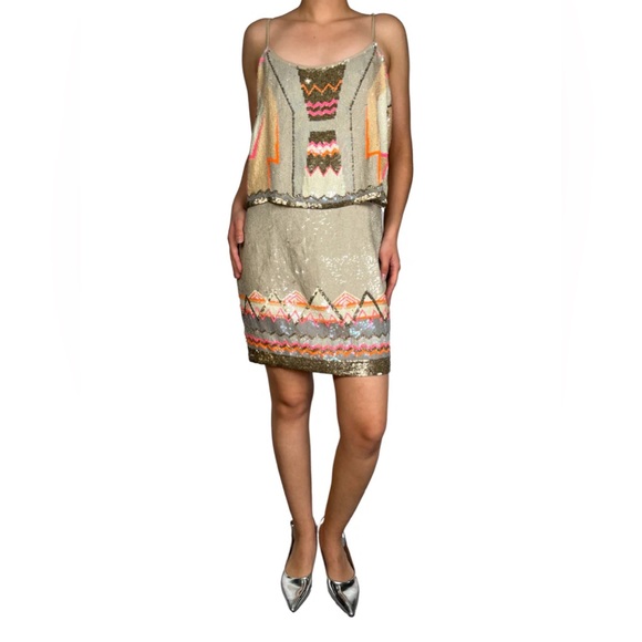 All Saints Dresses & Skirts - NWT VINTAGE ALL SAINTS MINI SEQUIN DRESS US8 /UK12